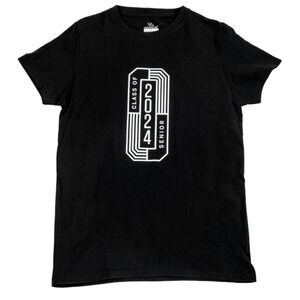 Herff Jones 2024 Senior T-Shirt in Black, Size M​​​​